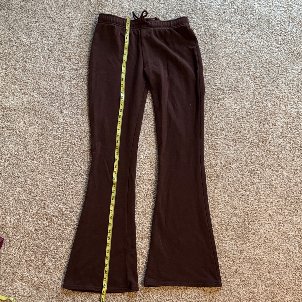 Hollister Brown Flared Pants